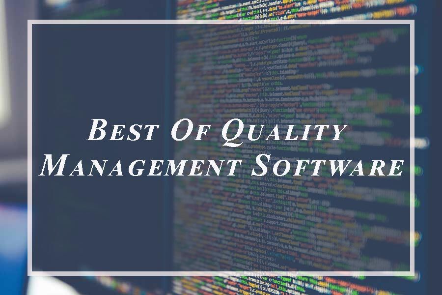 Quality Management Software